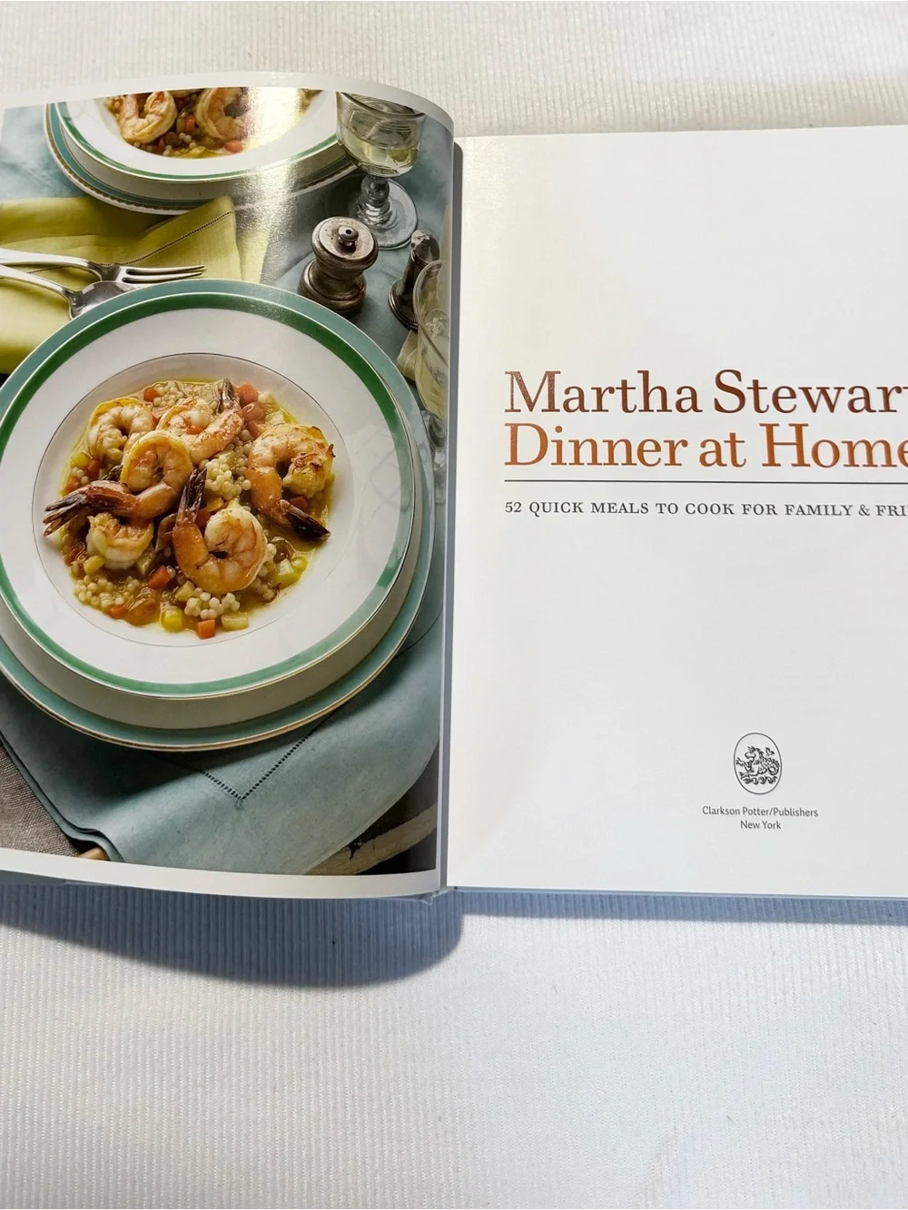 Lot Of 2 Martha Stewart Cookbooks Christmas/Dinner
